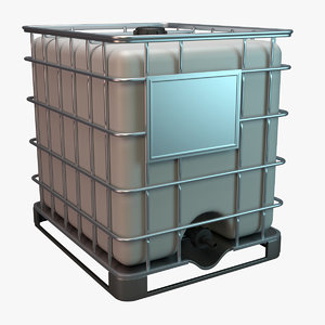 3ds max water storage tank