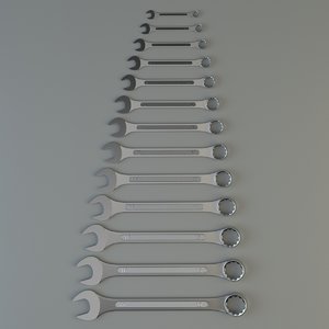 3d wrench model