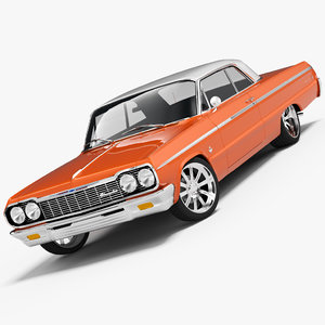 3ds chevrolet impala coupe 1964