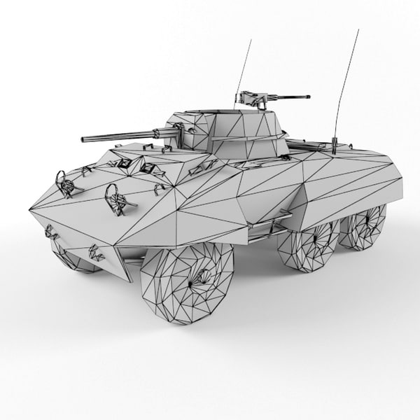 m8 vehicle 3d model