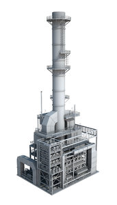 refinery 3d model