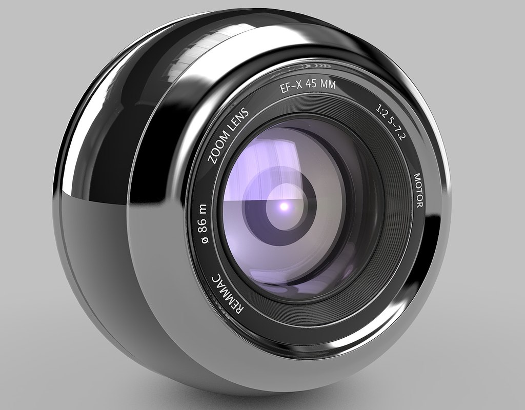 3d camera lens