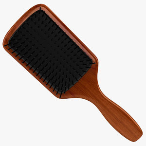 3ds hair brush