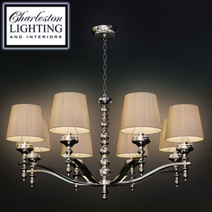 3d charleston lighting interiors chandelier