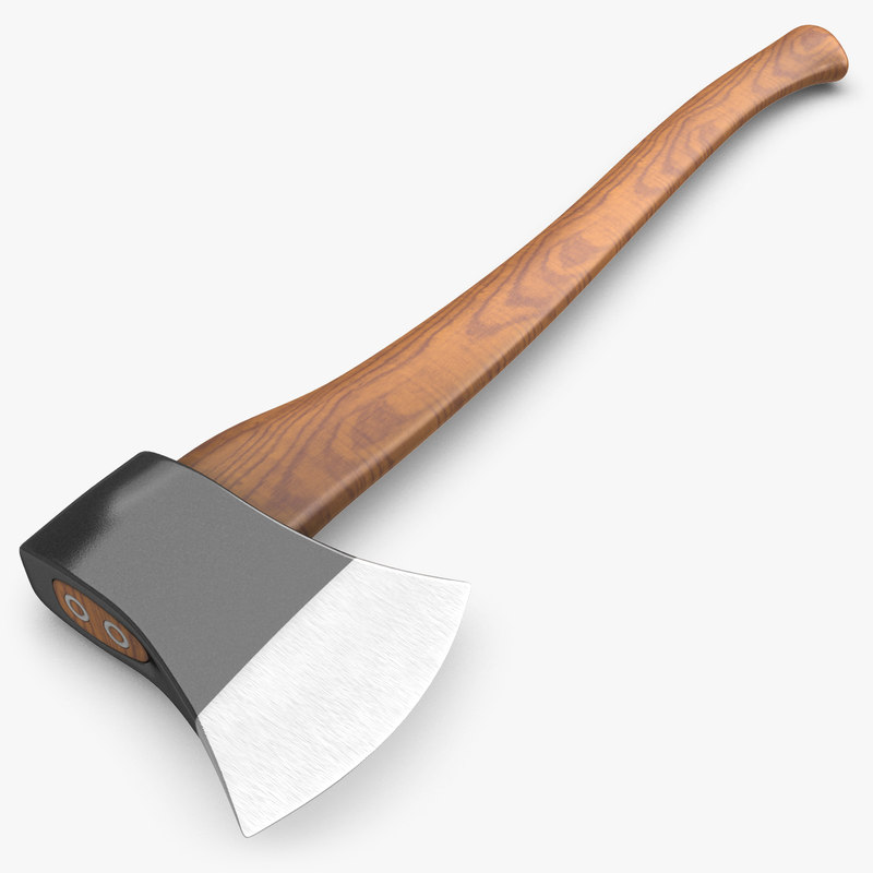 3ds realistic axe 1