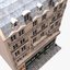 3d model france building tenement
