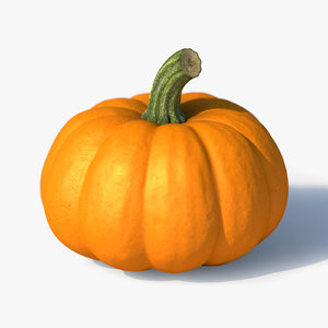 3d max pumpkin