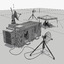3d airbase uavs ground control model