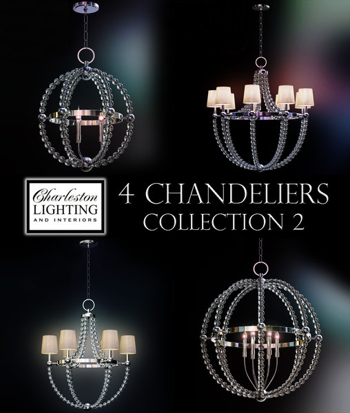 charleston lighting interiors 3d model