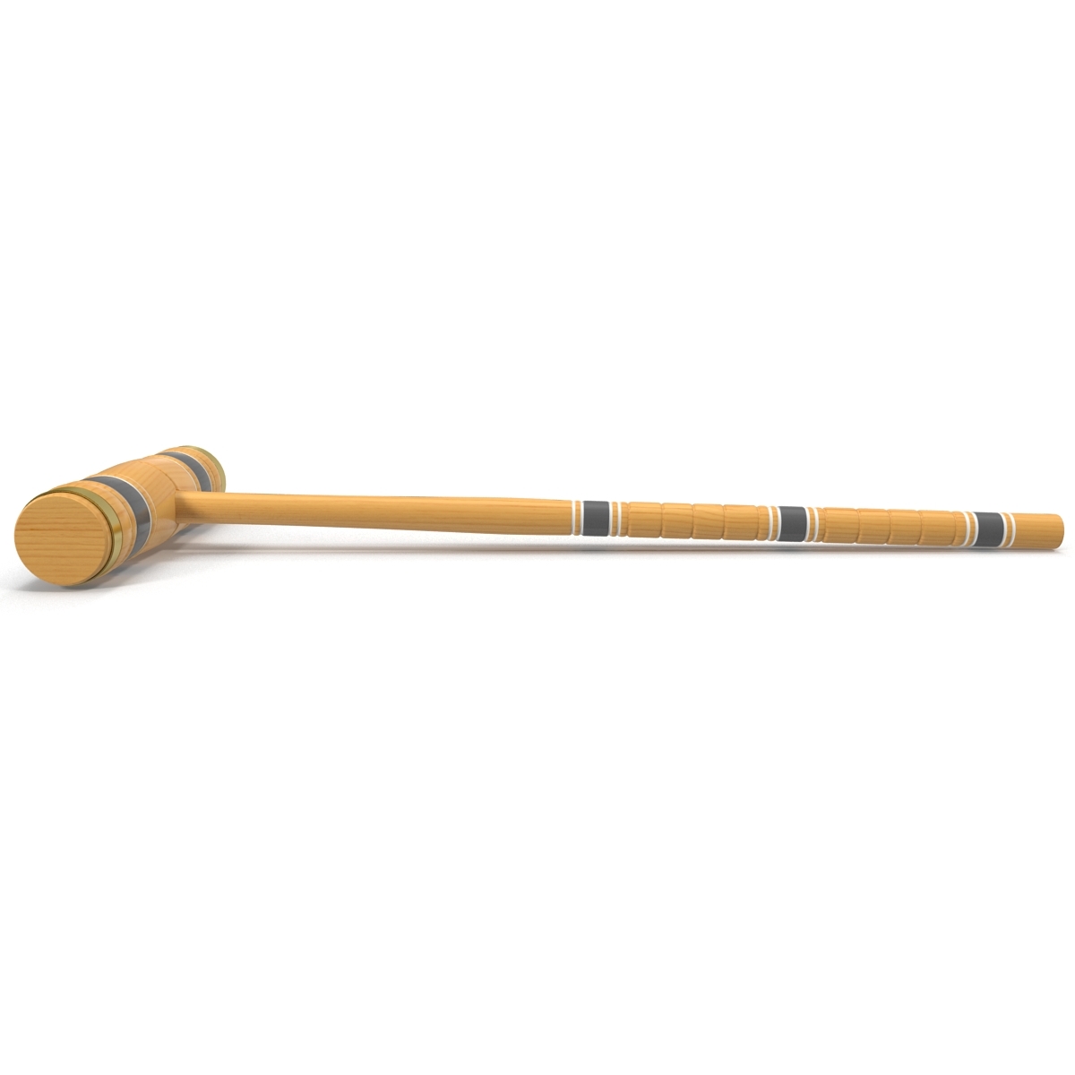 3d croquet mallet model