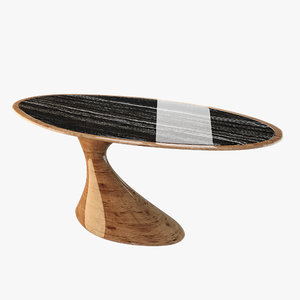 3d annibale colombo dining table