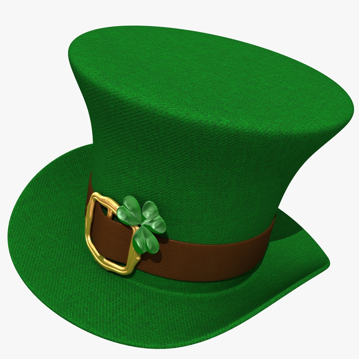 leprechaun s hat 3d obj