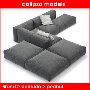 3d peanut b bonaldo sofa