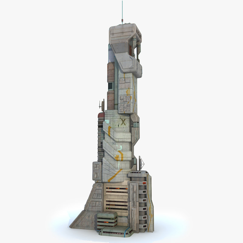 isci fii futuristic ibuildingi 3d model