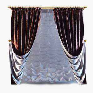 curtains 10 3d 3ds