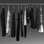 woman clothes hangers 3d max