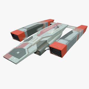 3d model medbed shuttle