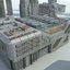 3d sci fi futuristic city model