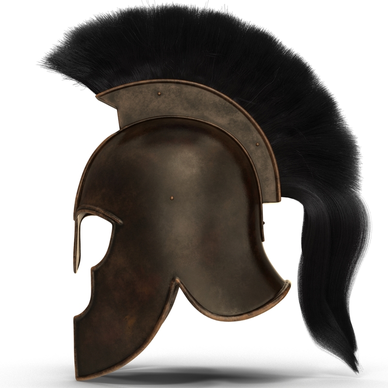 3d model trojan helmet