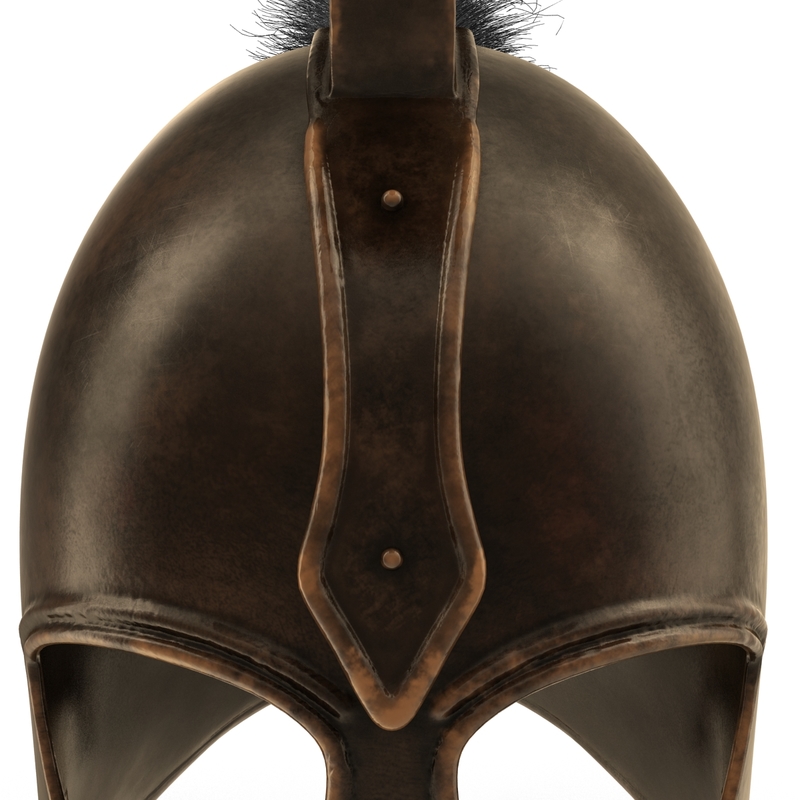 3d model trojan helmet