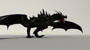 3d dragon model