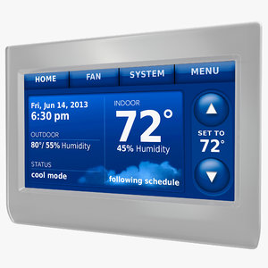 3d wifi smart thermostat