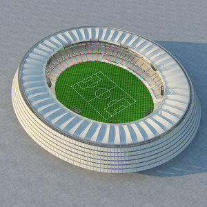 sports stadium 3d model