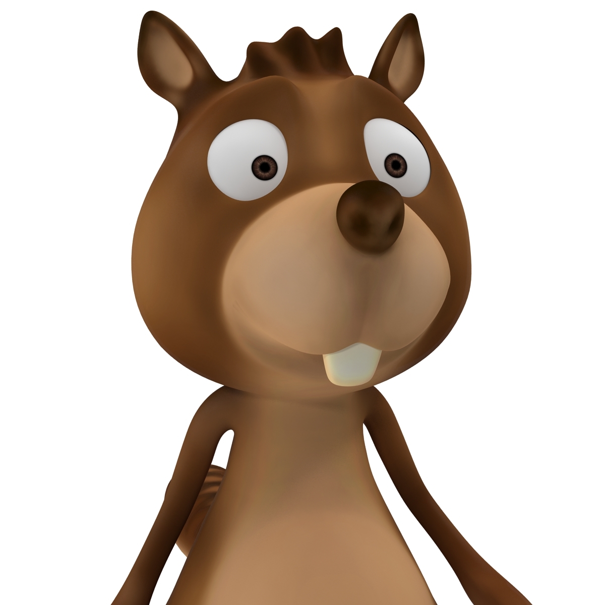 3ds Max Cartoon Beaver Rigged