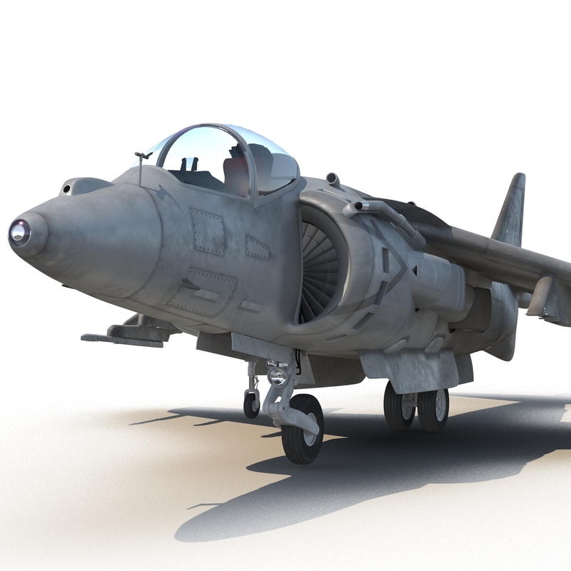 3d Mcdonnell Douglas Av-8b Harrier