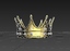 golden crown 3d fbx