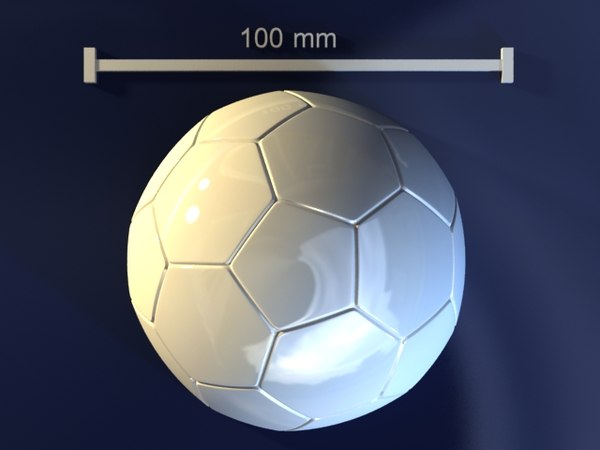 football ball 3d max