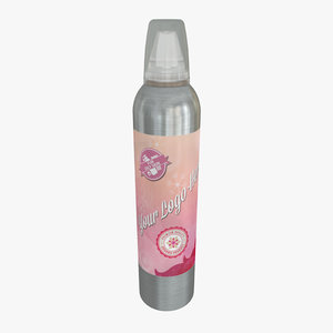 3ds cosmetic foam bottle