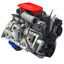 car engine modeled 3d model