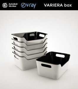 3d model variera box