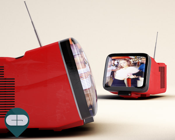 3d brionvega tv model