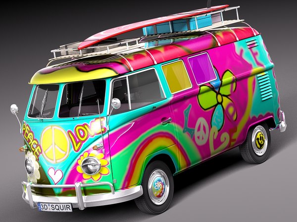 van volkswagen hippie