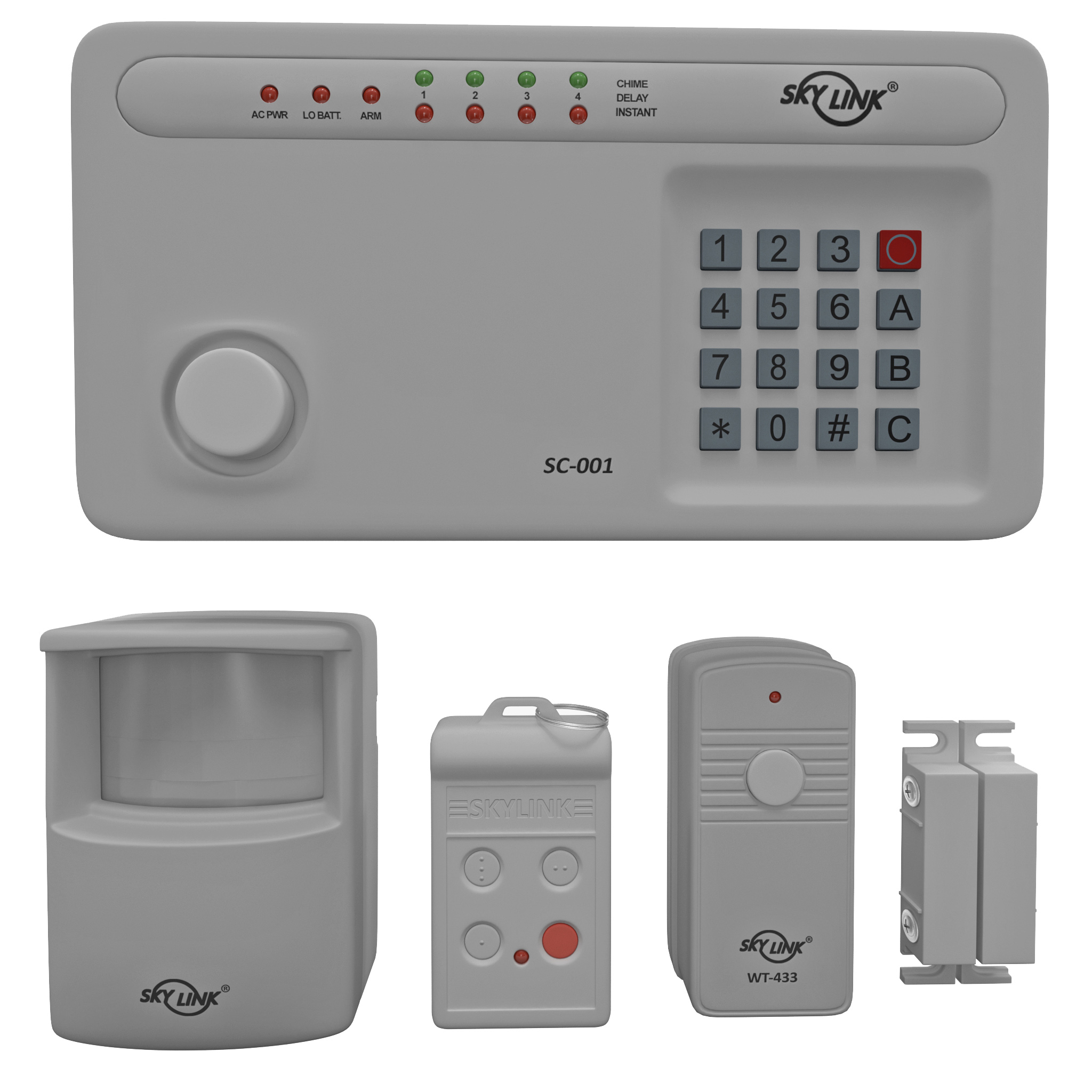 3d wireless alarm skylink sc-1000