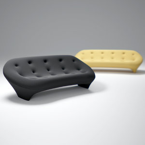 ploum-sofa 3d model