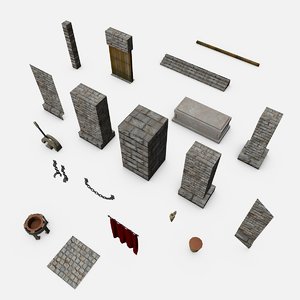 medieval dungeon pack c4d free