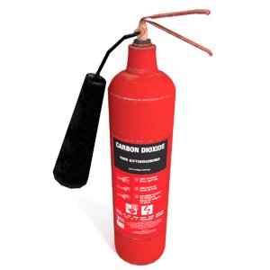 3d extinguisher ready model