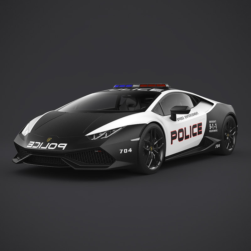 max lamborghini huracan 2015 police car