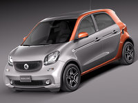 Smart ForFour 2015