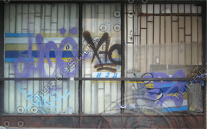 windows 84 - Abandoned storefront texture