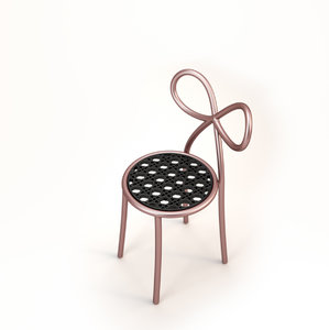 3d model miss dior chair