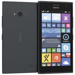 3d model nokia lumia 730 735