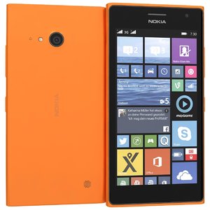 3d model of nokia lumia 730 735