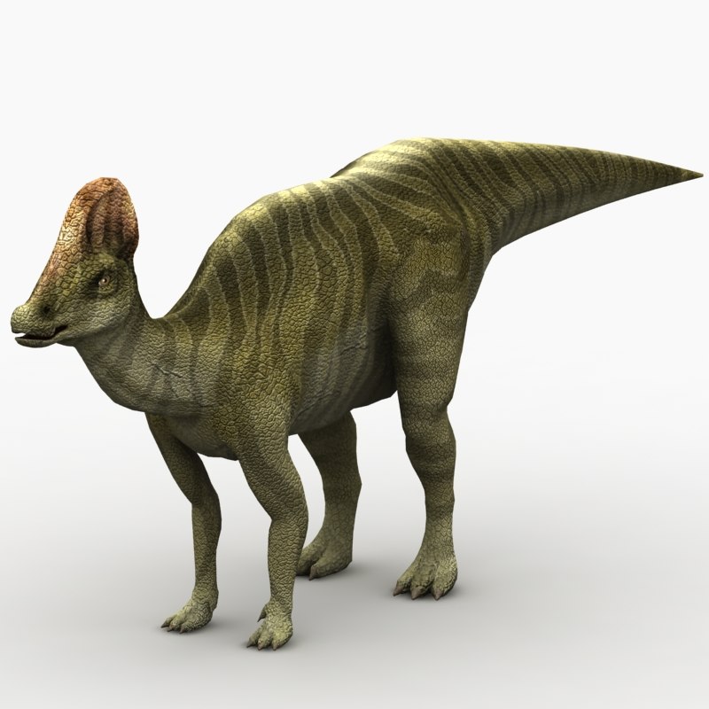 corythosaurus dinosaur with crest on head