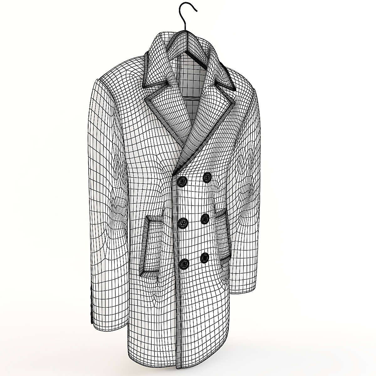 3d men s coat