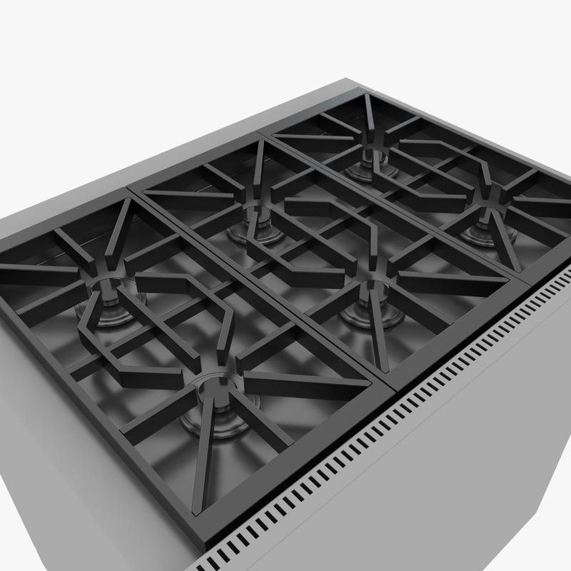 3ds max wolf gas range dual fuel