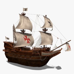 invictus ship 3d model